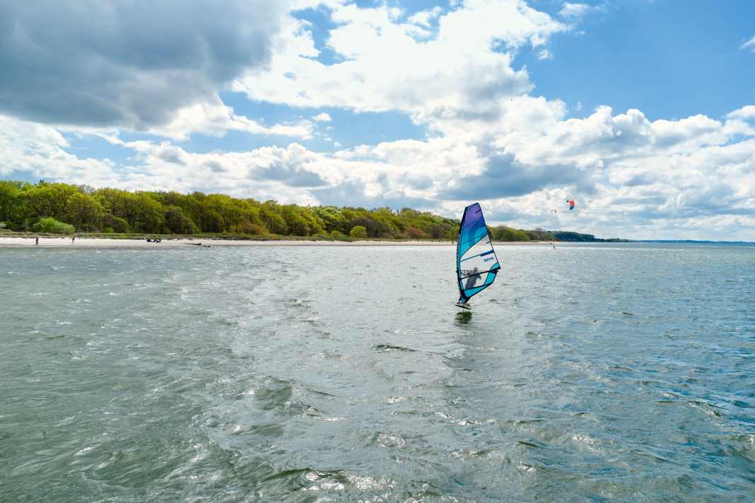 Die besten Windsurf-Spots an der Eckernförder Bucht