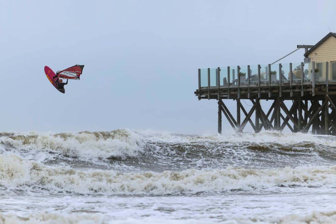 Windsurfen bei Springflut - Endless Playground
