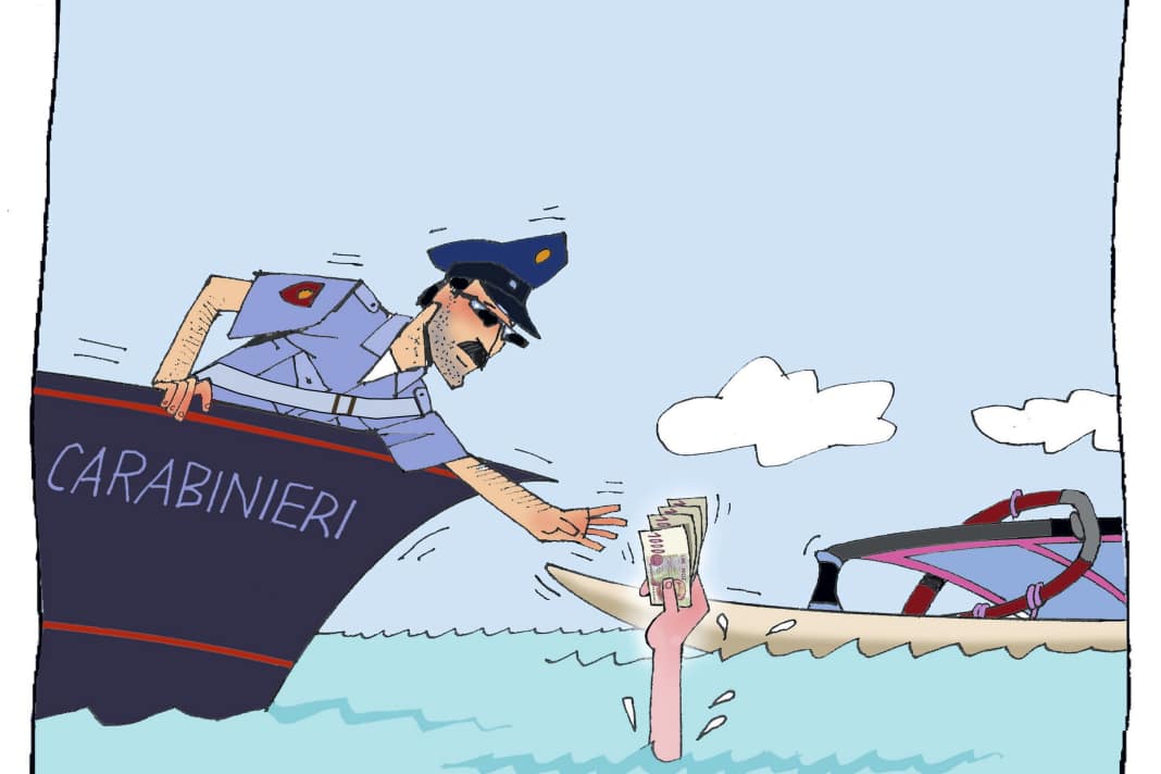 Wasserstart mit Hindernissen