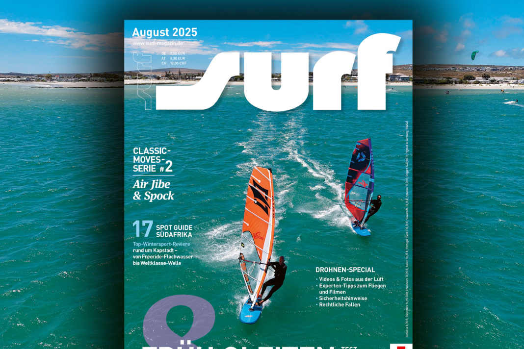 Surf 08/2025 ist da - früher Gleiten, Brouwersdam, Drohnen und vieles mehr!