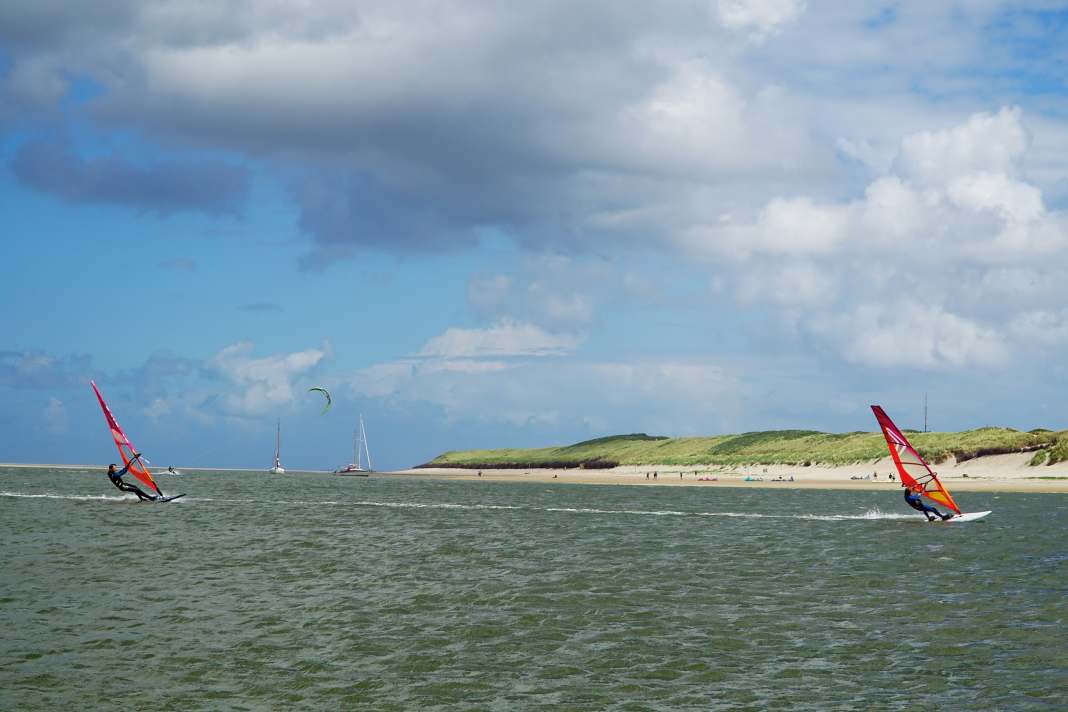 Chillout-Eiland - die besten Windsurf-Spots auf Spiekeroog
