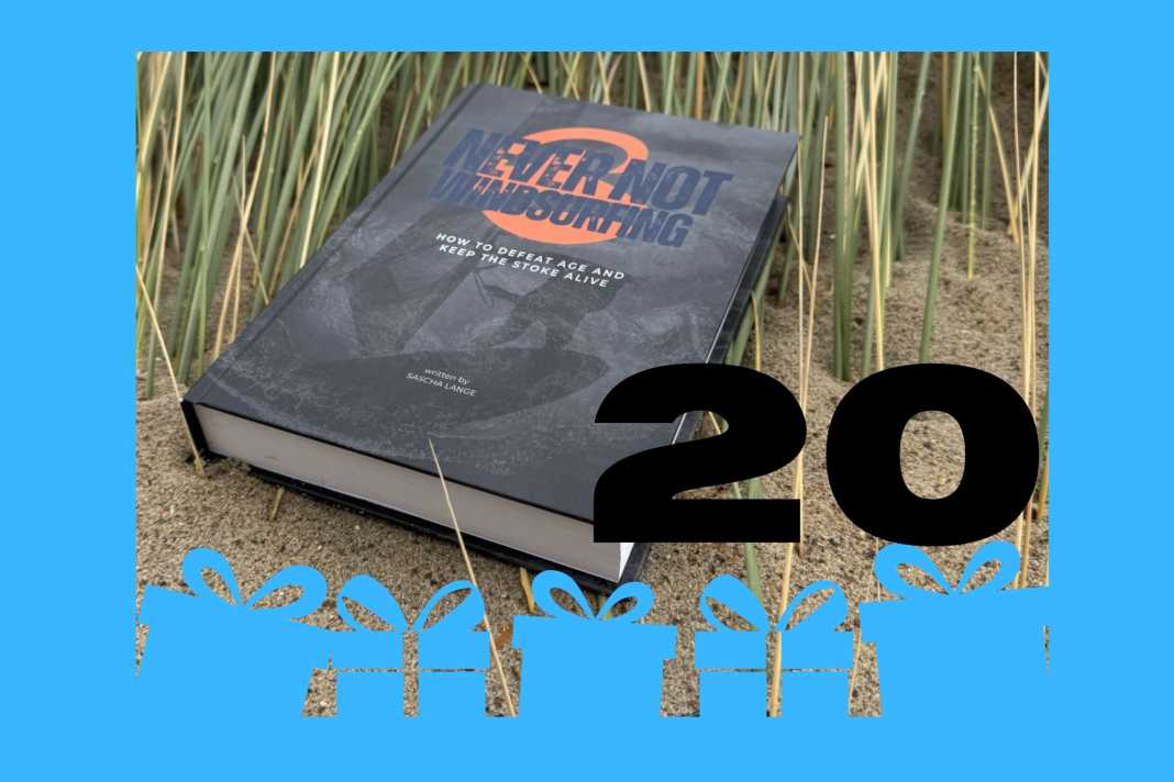 Door 20: Book "Never Not Windsurfing" by Sascha Lange