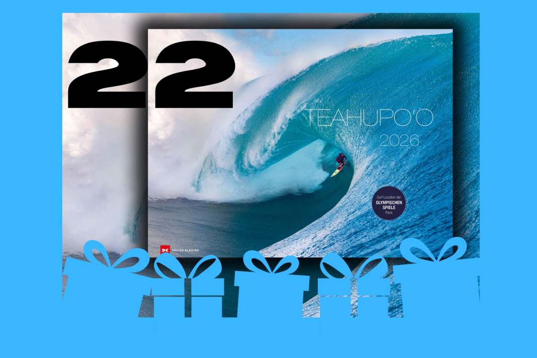 Türchen 22: Ein Kalender “Teahupo’o 2026”