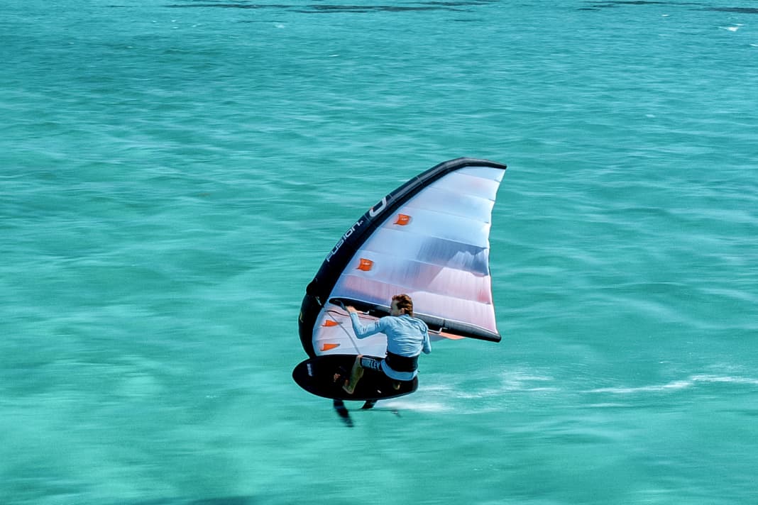 Ozone Fusion Wing mit doppeltem Flugtuch