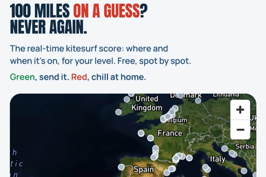 “Der Spot meldet sich” - Interview zur KiteReady-App