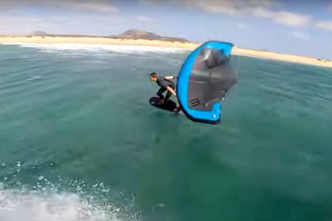 Traumhaftes Wingfoilen auf den Kapverden