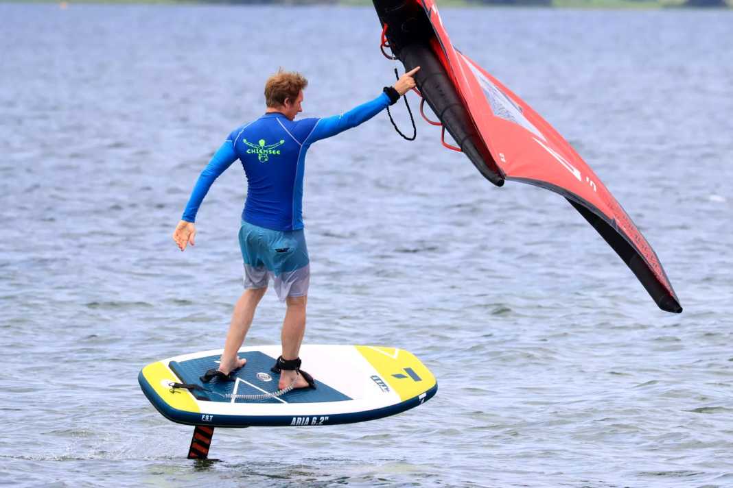 Tahe Aria Air - das aufblasbare Wingboard im Test