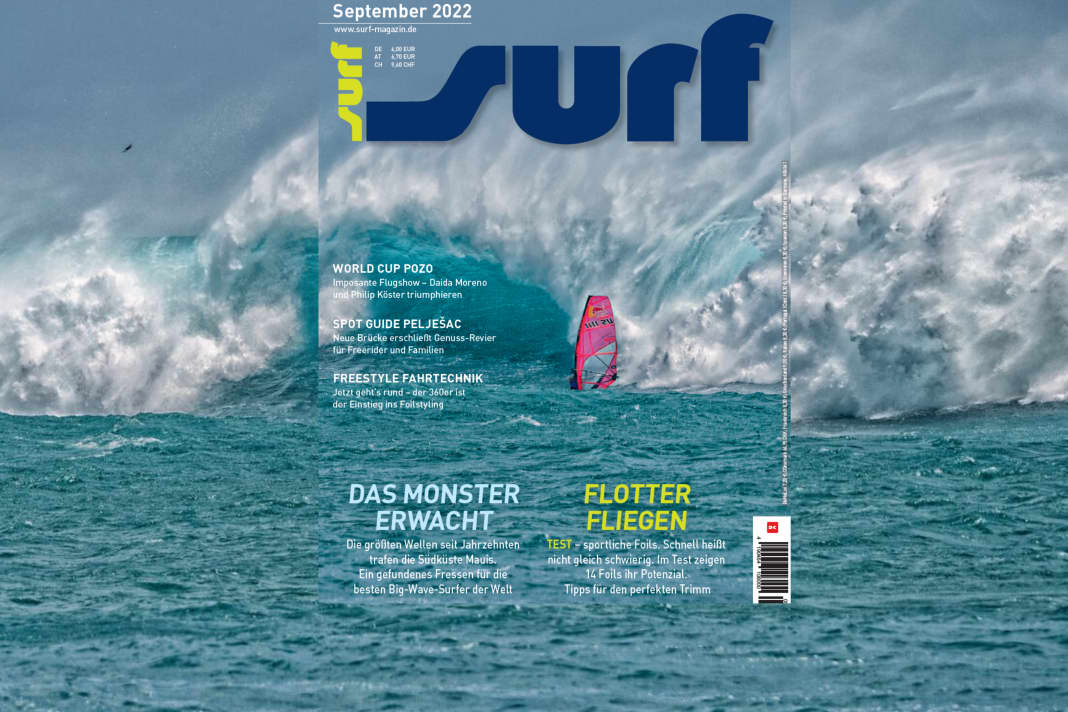 Surf Magazin 9-2022 ist da - das erwartet euch im Heft!