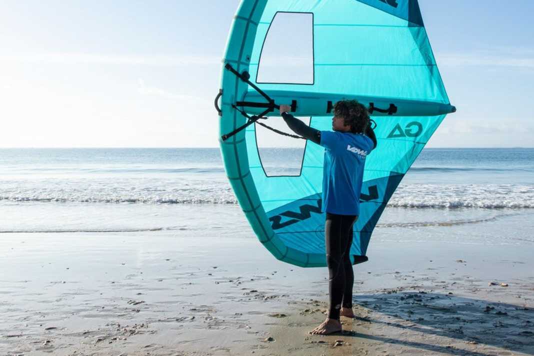 Become a wingsurf instructor with the VDWS