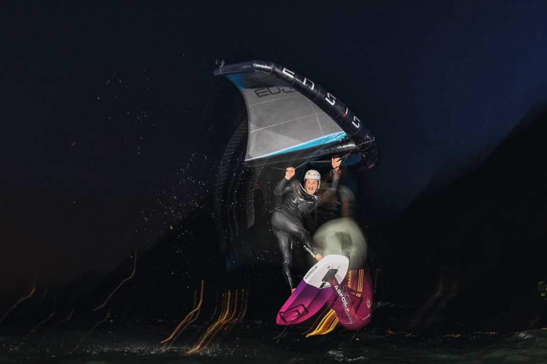 "My water time has tripled since the advent of wingsurfing"