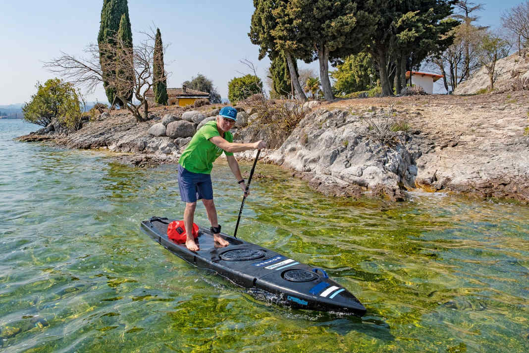 Das vierteilige Hardboard Croslake Bomber 4.2 im Test