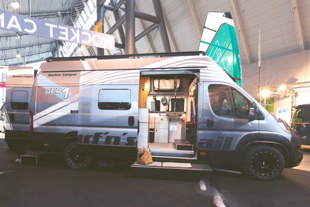 Special campervan conversions for surfers and sailors