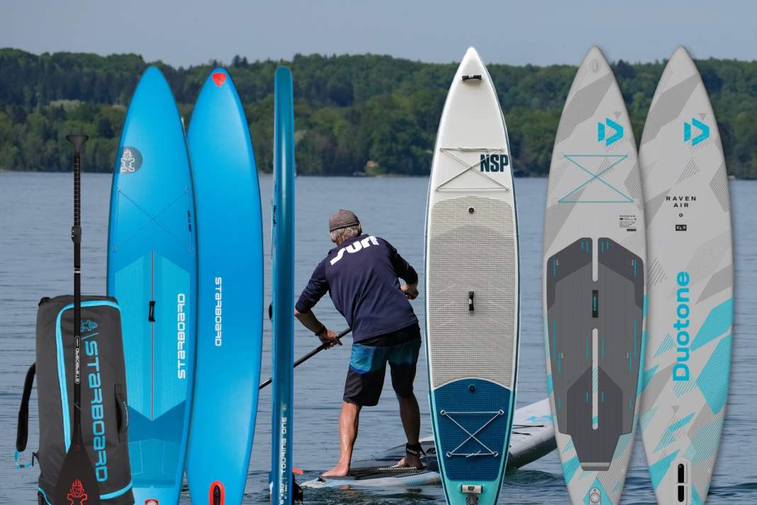 Drei 12’6’’er Touring-iSUPs im Test