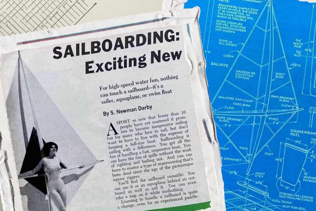 The birth of windsurfing – an article from 1965