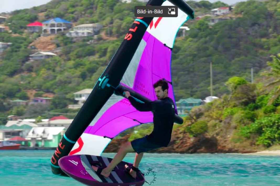 Upwind 360 - neue Wingfoil-Manöver aus der Wing Academy