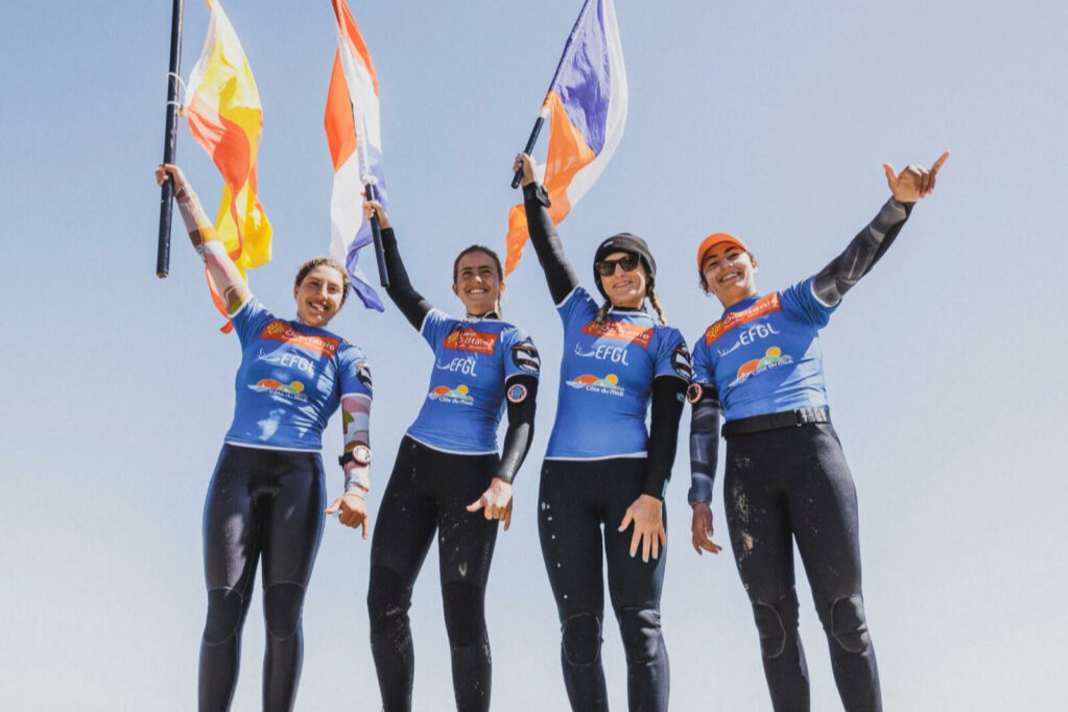 Van Der Linden wins the women's event, Fedit and Corr in the final