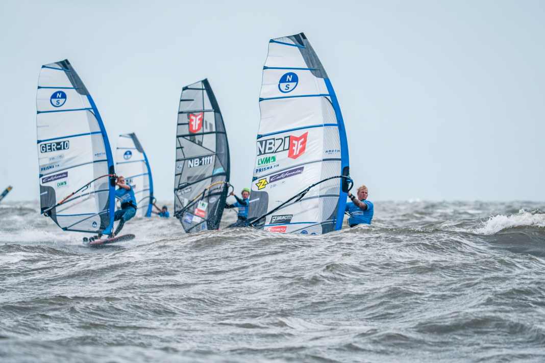 Amado Vrieswijk leads the Finn class standings