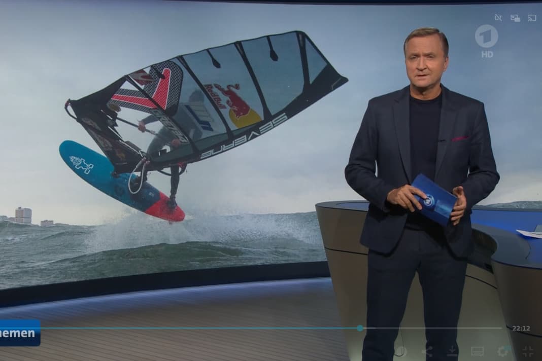 Windsurfen in den Tagesthemen