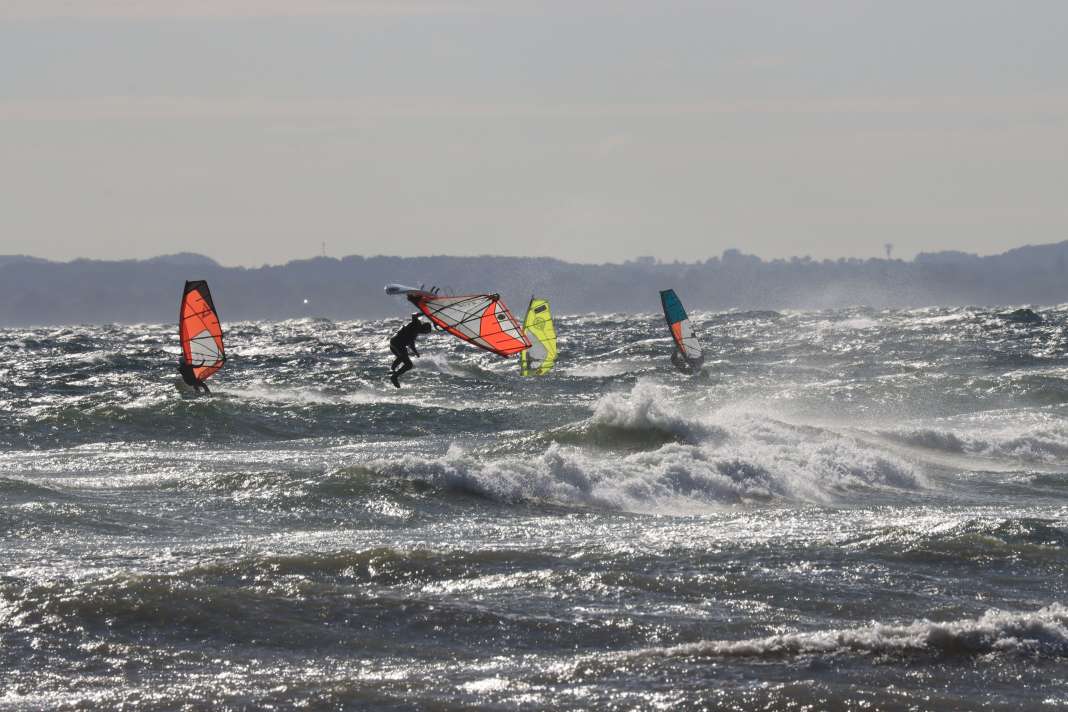 Sonne, Welle, Wind - goldener Herbstauftakt in Kegnaes