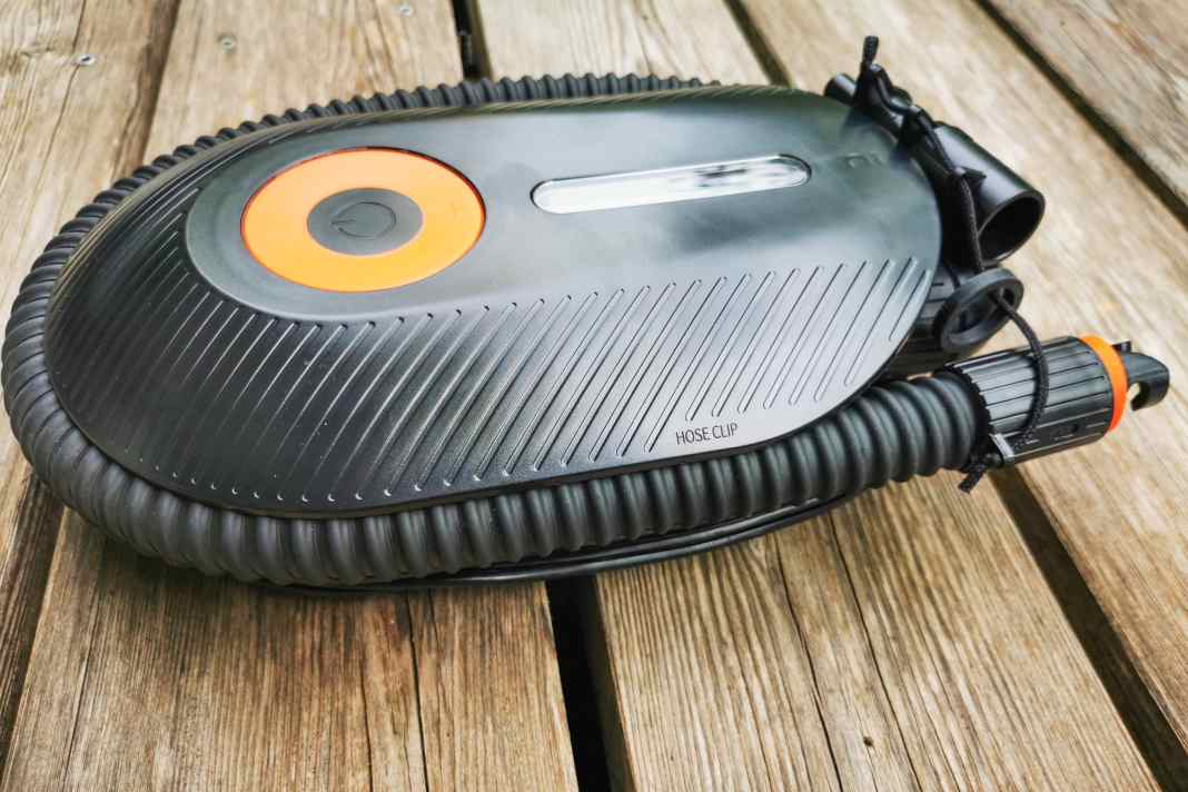 SUP pump from Decathlon put to the test