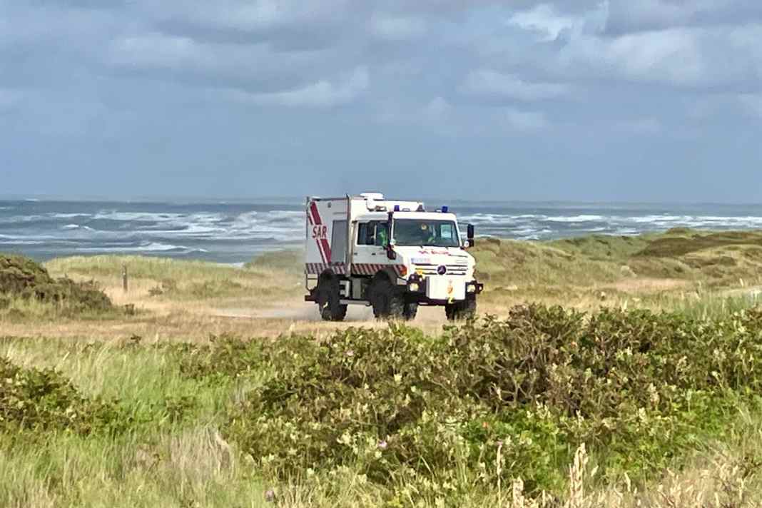 Missing wingfoiler off Hanstholm – rescued after 10 hours at sea