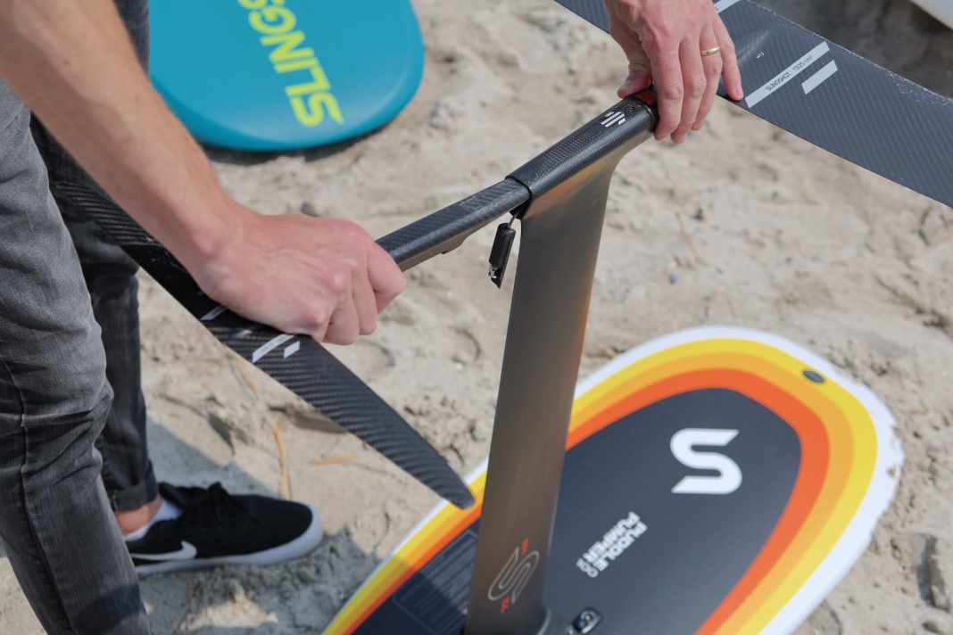 Slingshot One-Lock System - Foilmontage ohne Werkzeug!