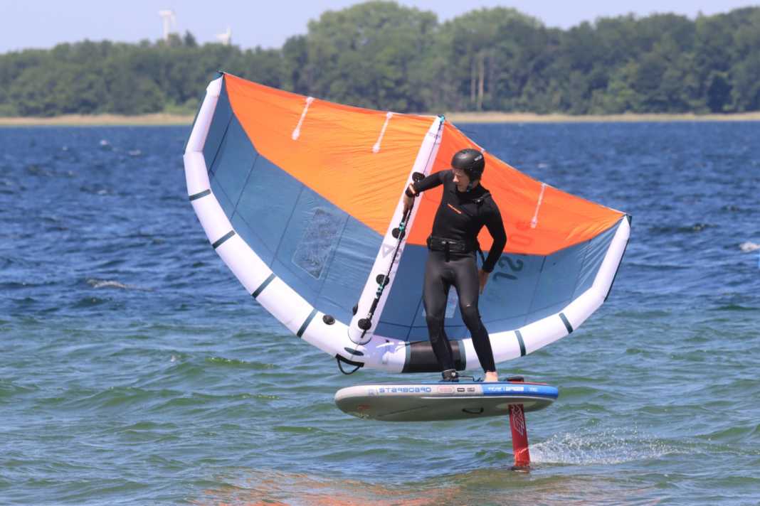 The GA Sails Poison Wing - new all-rounder with 2 handle systems