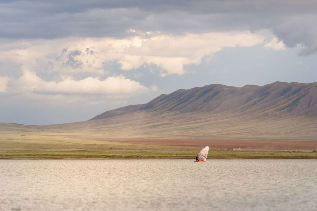 Windsurfen in Kasachstan
