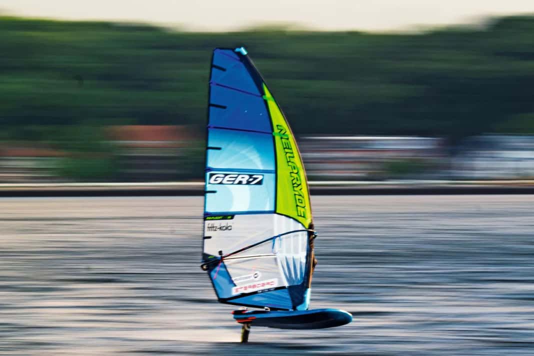 Foil-Wende lernen an einem Tag? Nico Prien auf einer Mission