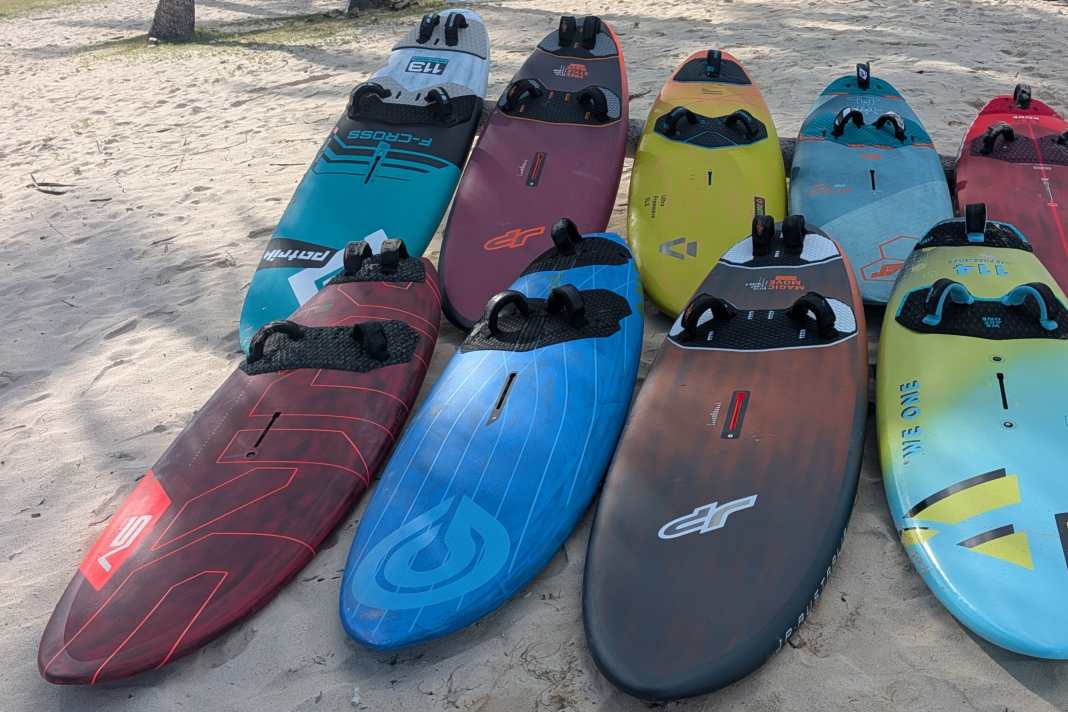 Diese Freemoveboards 115 sind im Test dabei - alle Features und Details