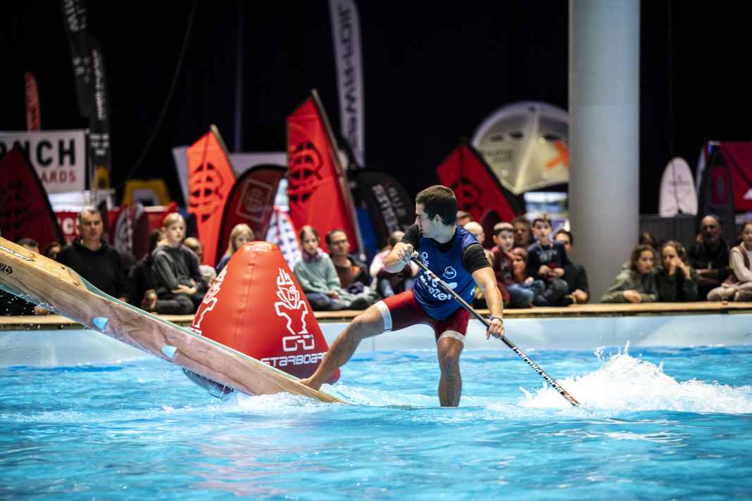 Alba Frey and Manuel Hoyuela triumph at the EuroTour SUP Indoor World Cup