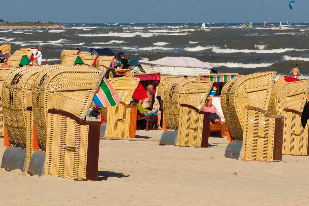 The east wind on the Baltic Sea