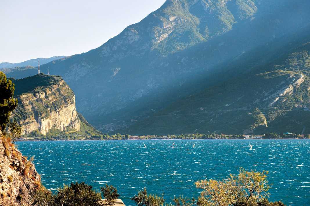 Ora and Vento on Lake Garda