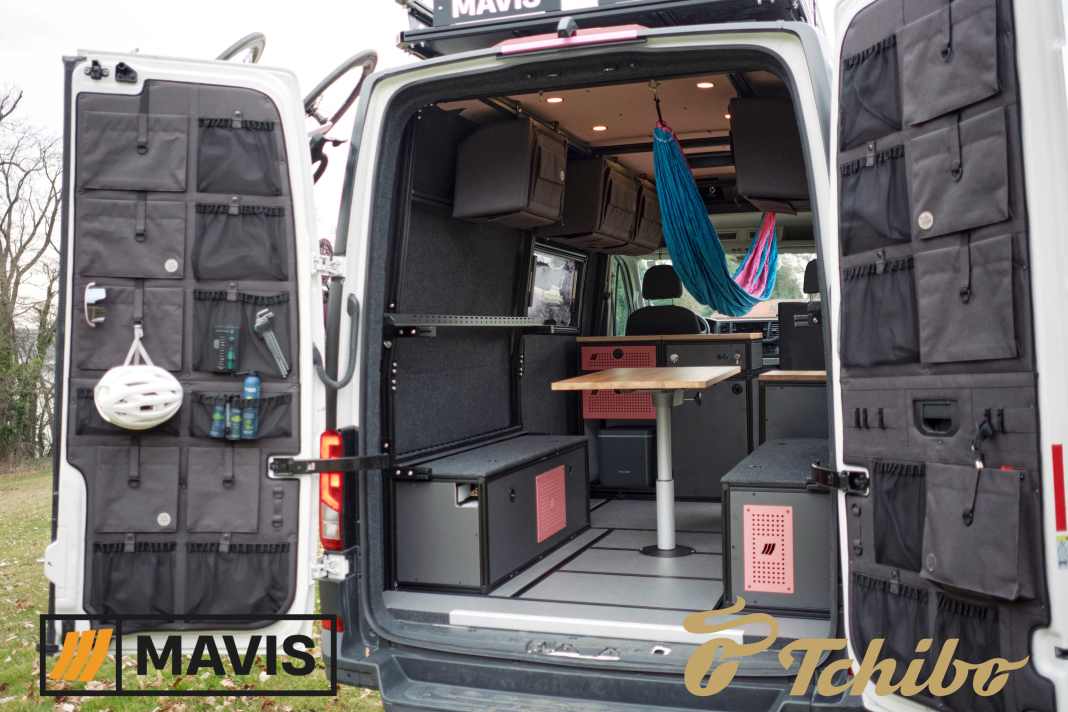 Modular van conversion system at Tchibo