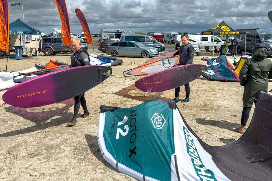 Surfpirates Testival auf Rømø am 13./14. September - es gibt Wind!