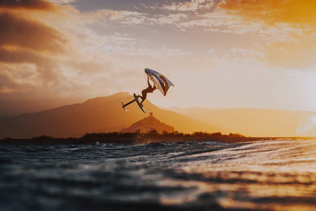 Traumhaft! Wingfoilen auf Sardinien