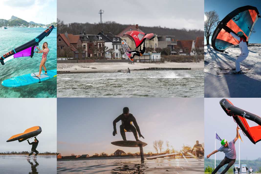 Skaten, SUP & Ski - 6 neue Freizeitaktivitäten mit dem Wing!