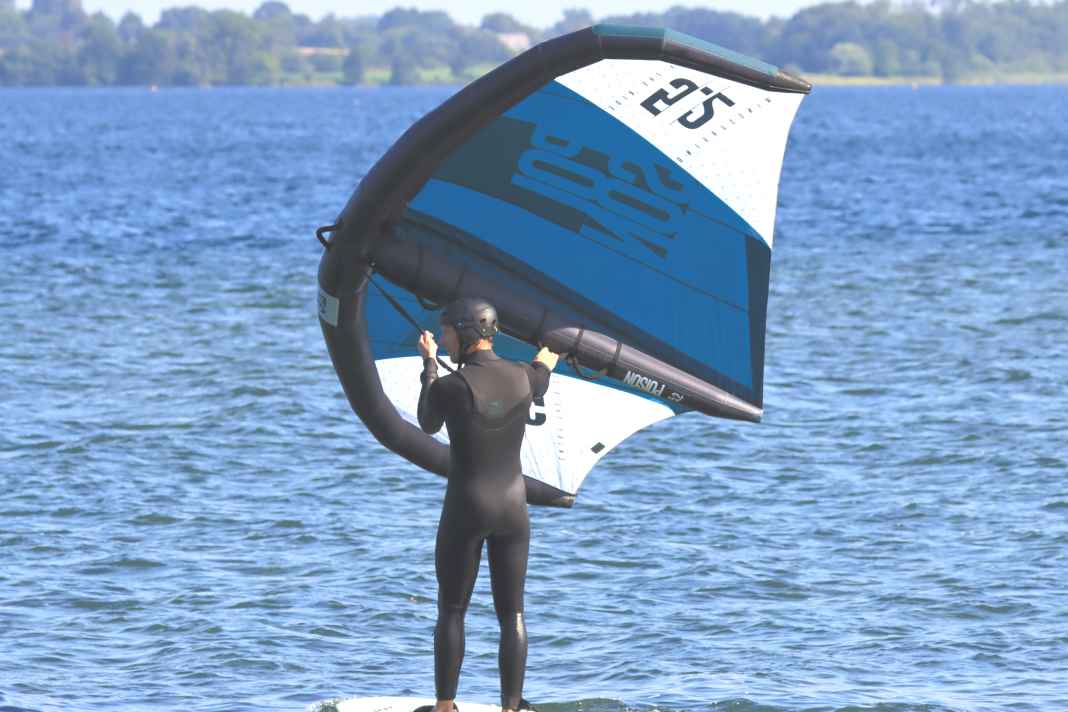 So nutzt du die Leash zum Dümpeln mit dem Wing