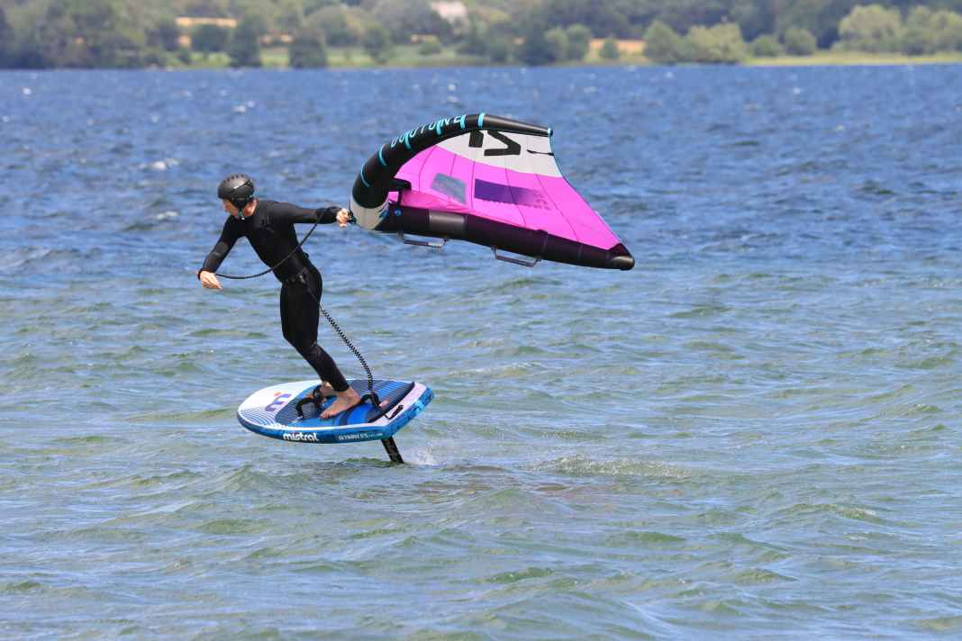 A casual tack - this is how the Wingpass Tack works