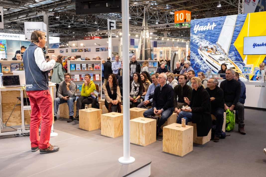 Prominente Experten rund um die Uhr – Das Programm am YACHT-Stand