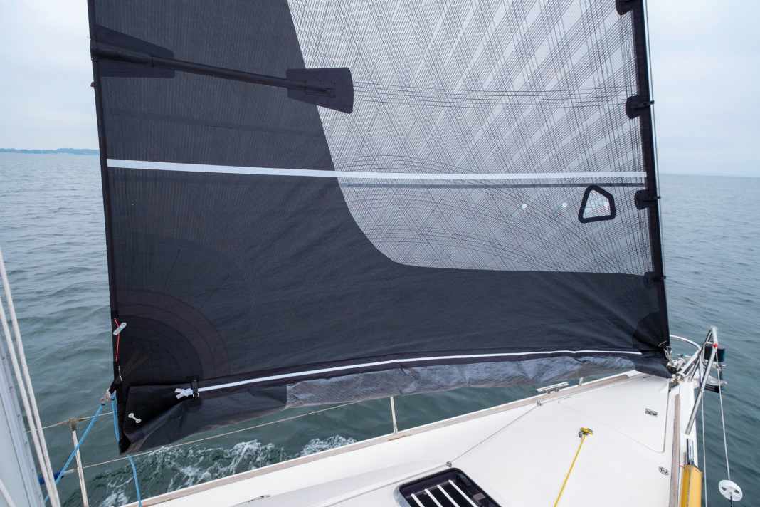 Prendre un ris dans la voile d'avant - plutôt avec un enrouleur ou une drosse ?