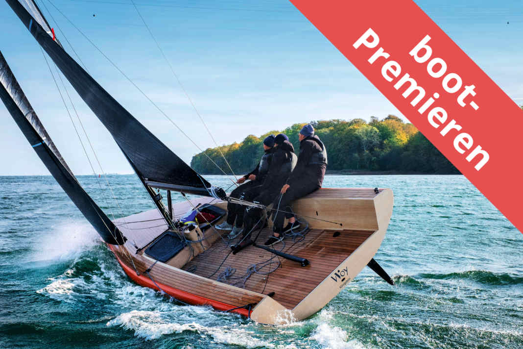 Un day-sailer radical à la construction visionnaire en bois