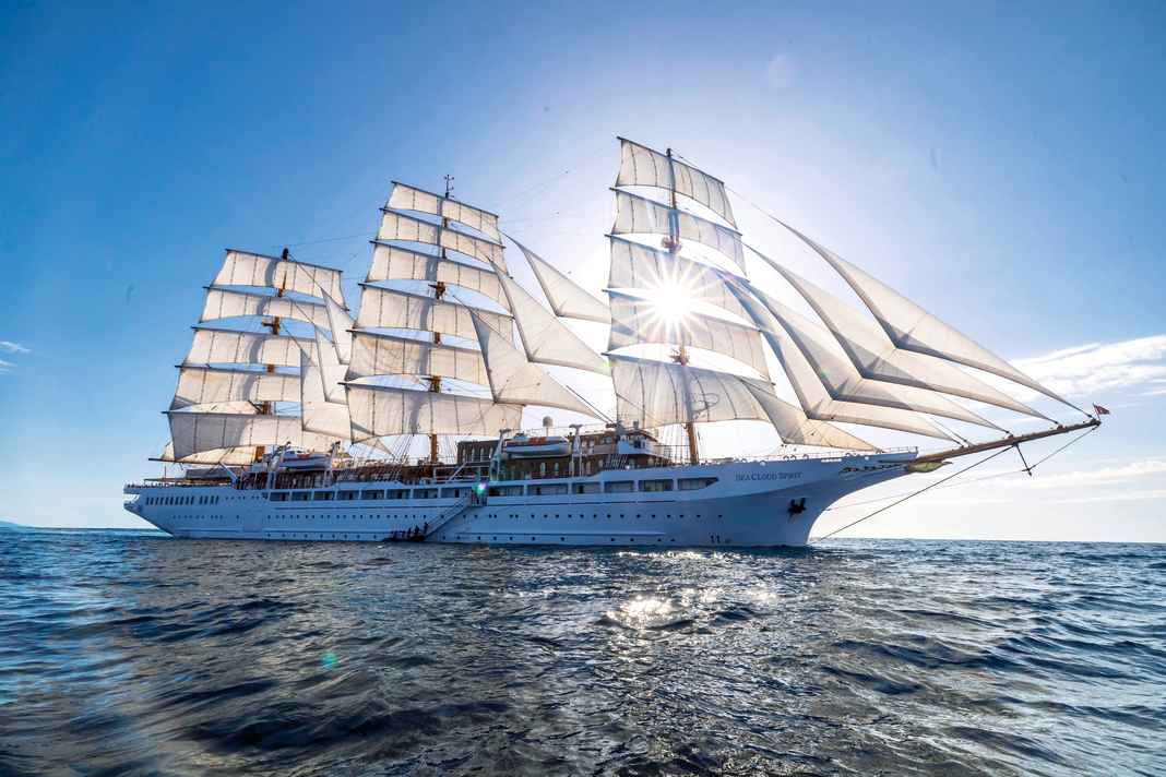 Mit der „Sea Cloud Spirit“ zu den Les Voiles de Saint-Tropez