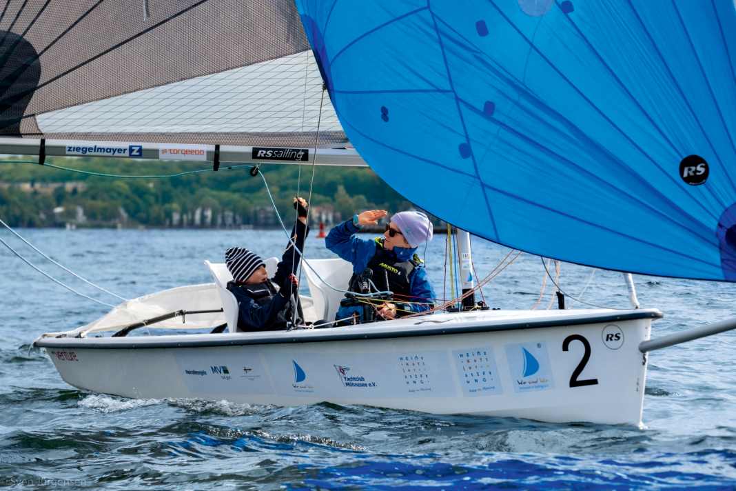 Vent arrière pour l'inclusion dans le sport de la voile
