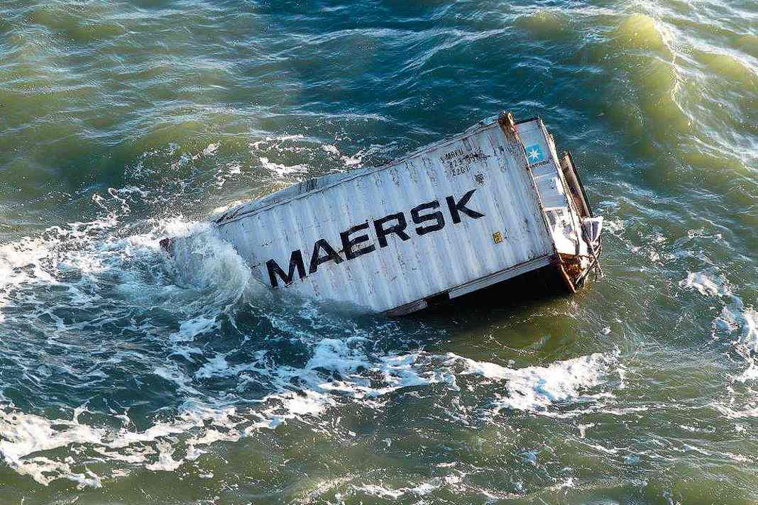 Containerverluste – Gefahr für Wassersportler?