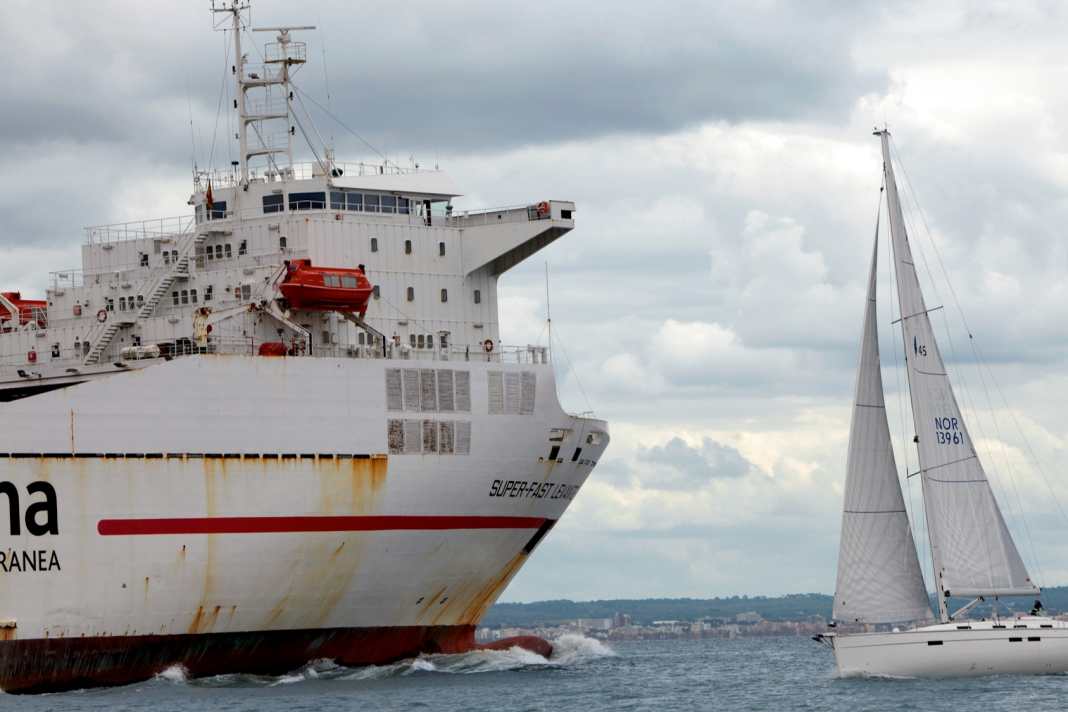 Welches Schiff muss wem ausweichen?