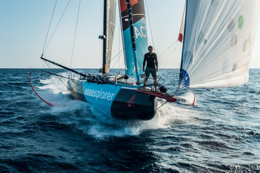 “Biotherm” und “Malizia – Seaexplorer” jagen “Holcim – PRB”