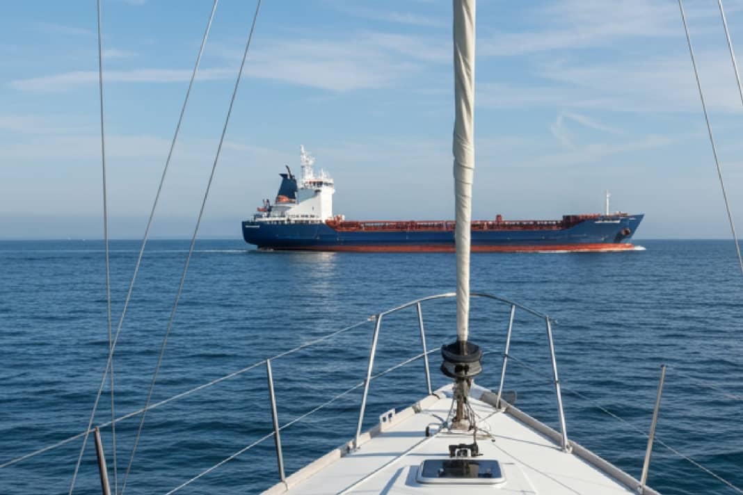 Das Verkehrstrennungsgebiet - Einbahnwege für die Sicherheit