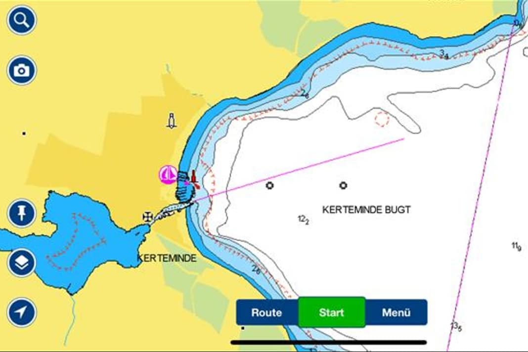 Denmark: Garmin now shows the 300 metre zone