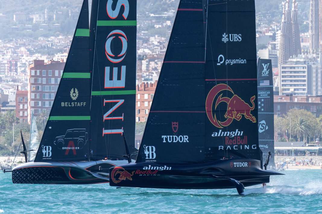 Gut gewählt? Sir Ainslie bittet Alinghi Red Bull Racing zum Halbfinaltanz